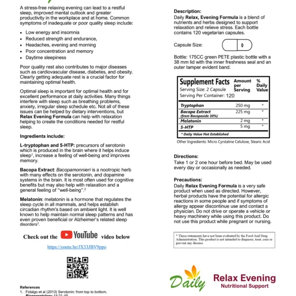 RLX E Relax Evening Brochure