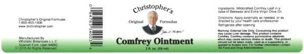 Comfrey Ointment SKU Label ()