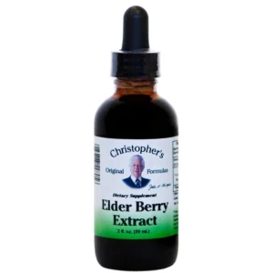 Elder Berry SKU Bottle Extract