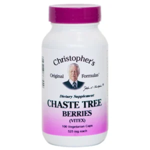 Chaste Tree Berries SkU Bottle