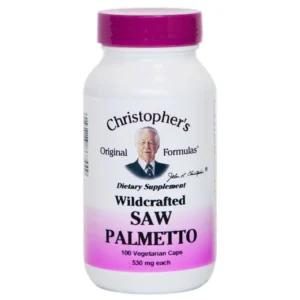 Saw Palmetto Berry Capsule SKU Bottle