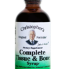 Complete Tissue Bone Syrup SKU Bottle
