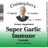 Super Garlic Immune Syrup oz Label SUK